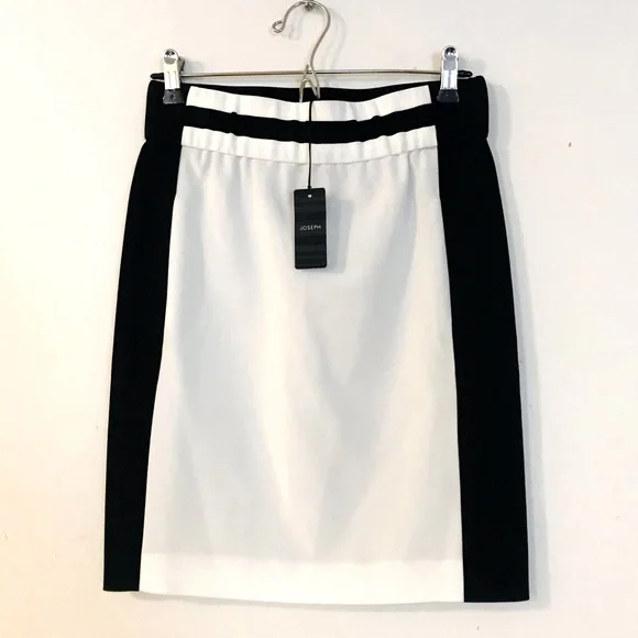 Joseph London Colorblock Techno Skirt